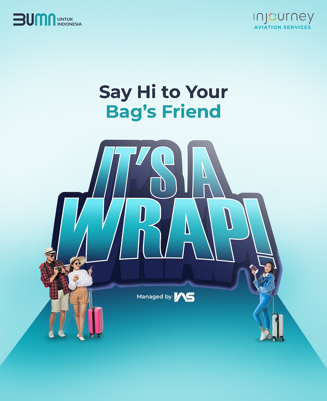IT'S A WRAP!
