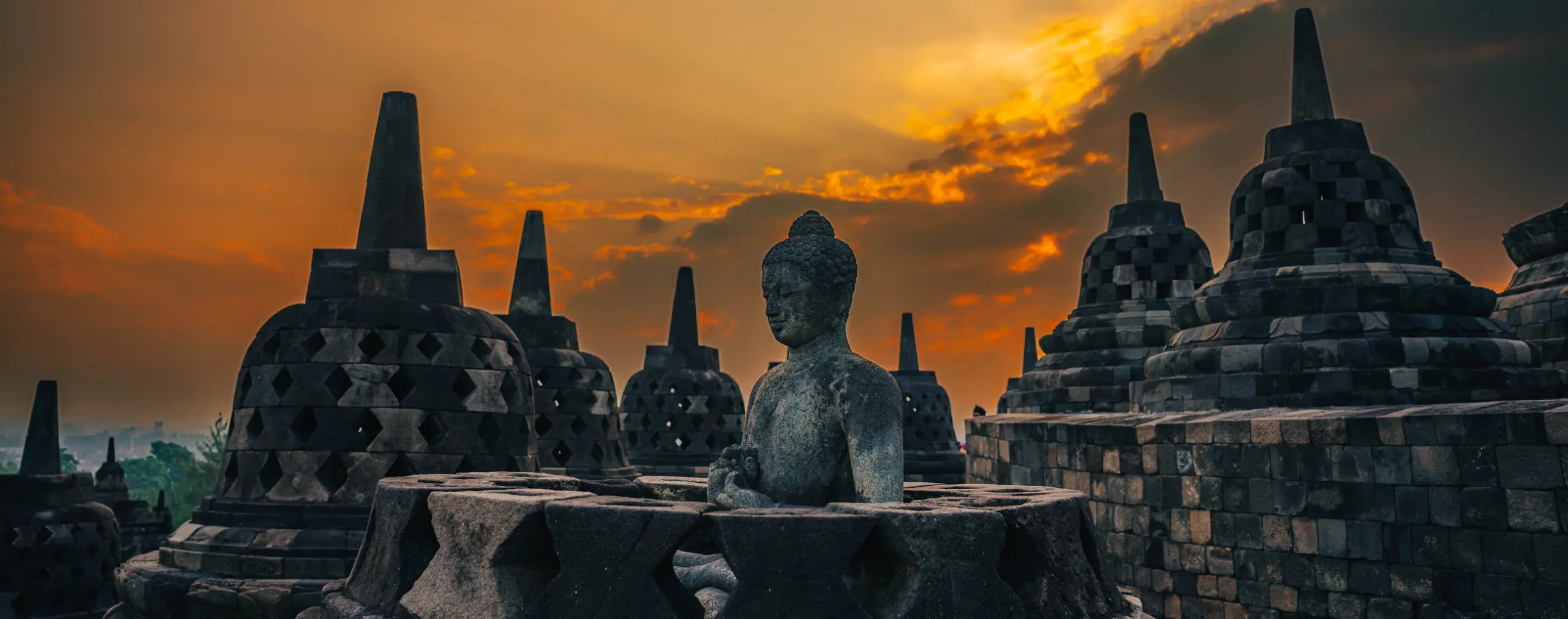 Borobudur Sunset